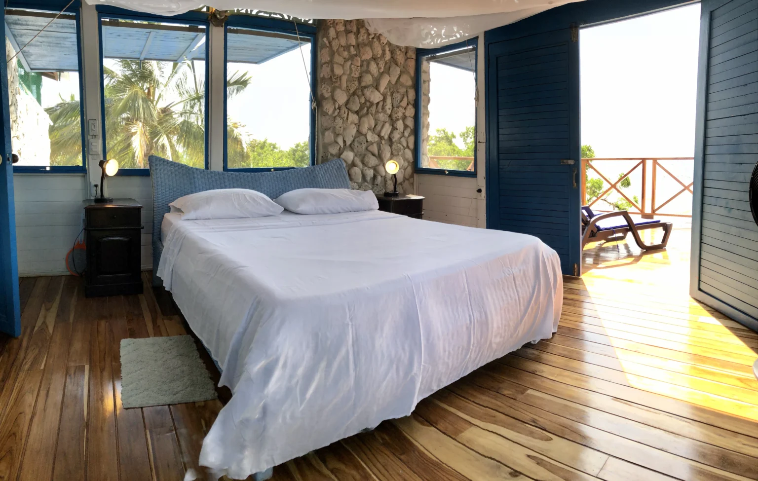 Social area at Baru Beach House