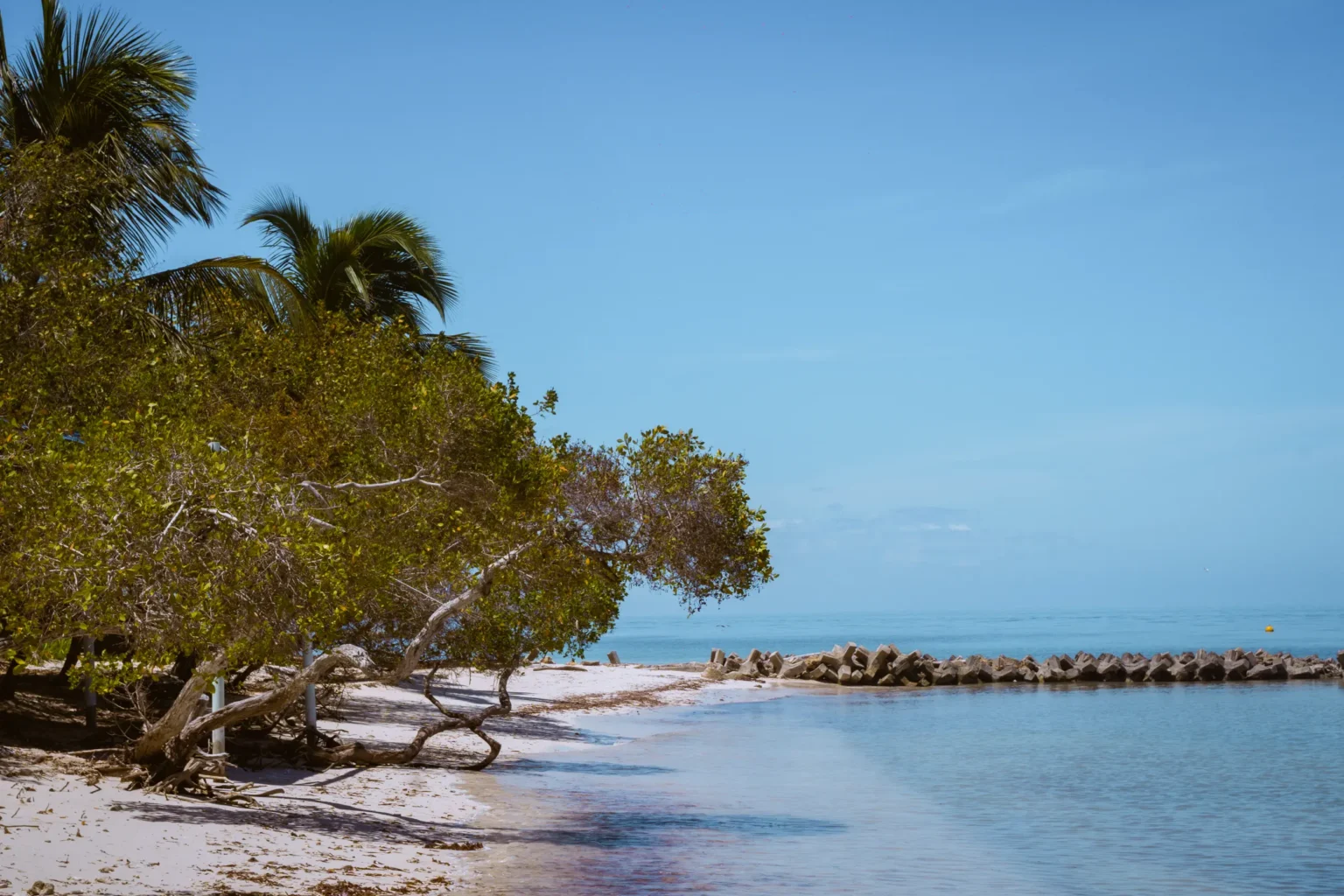 Beautiful beach view at Baru Beach House